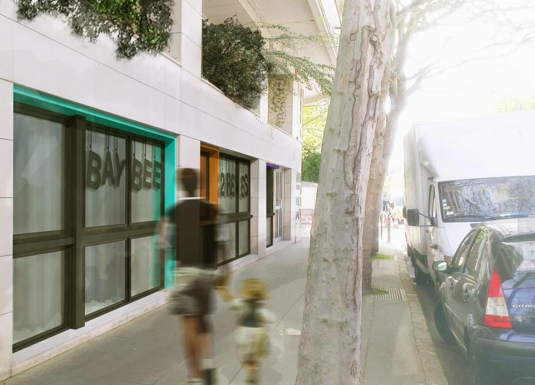 Façade sur rue — Boulogne-Billancourt